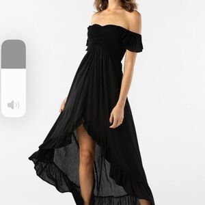 Tiare Hawaii Brooklyn Maxi Dress in Black